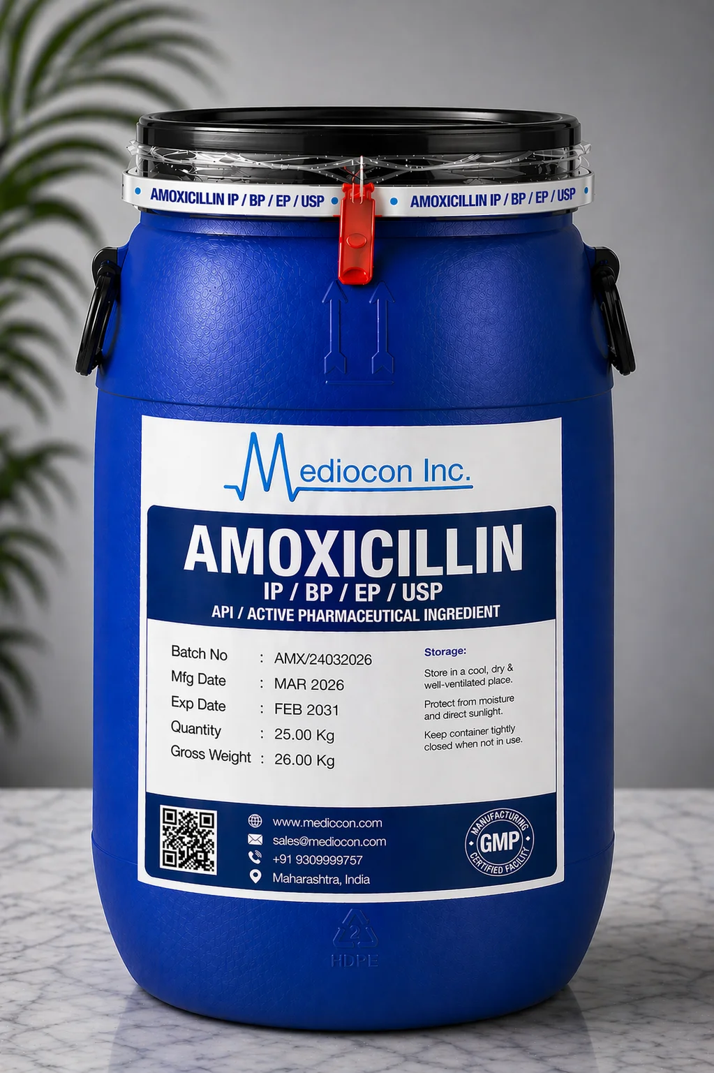 Amoxicillin API