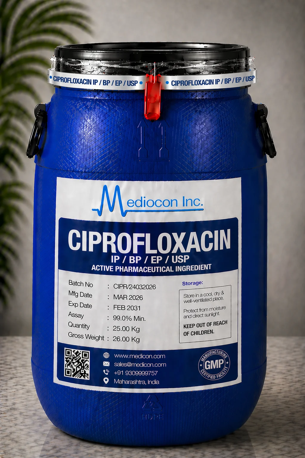 Ciprofloxacin API