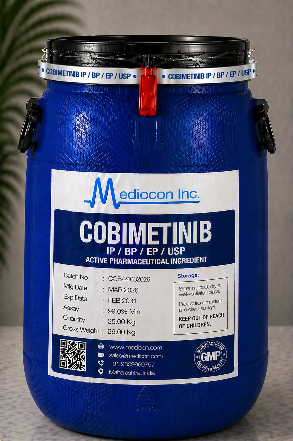 Cobimetinib API