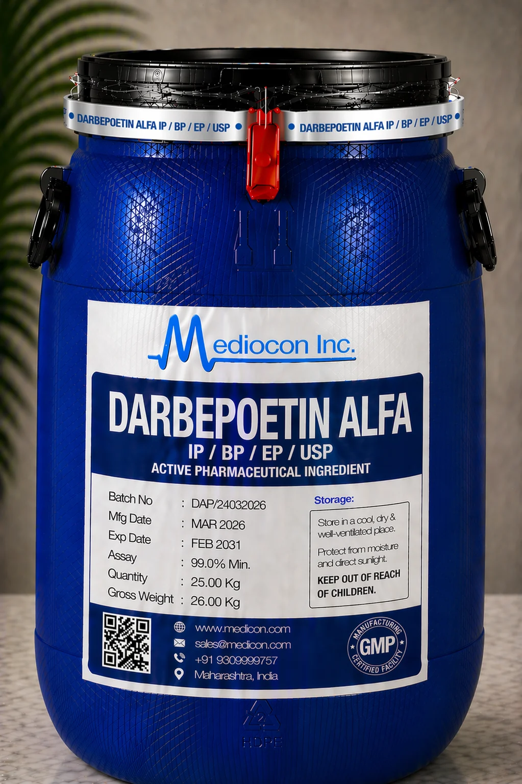 Darbepoetin Alfa API