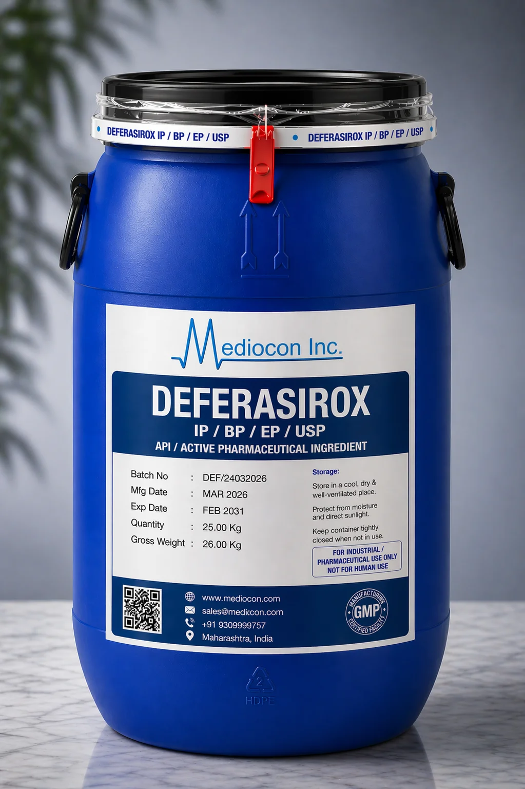Deferasirox API