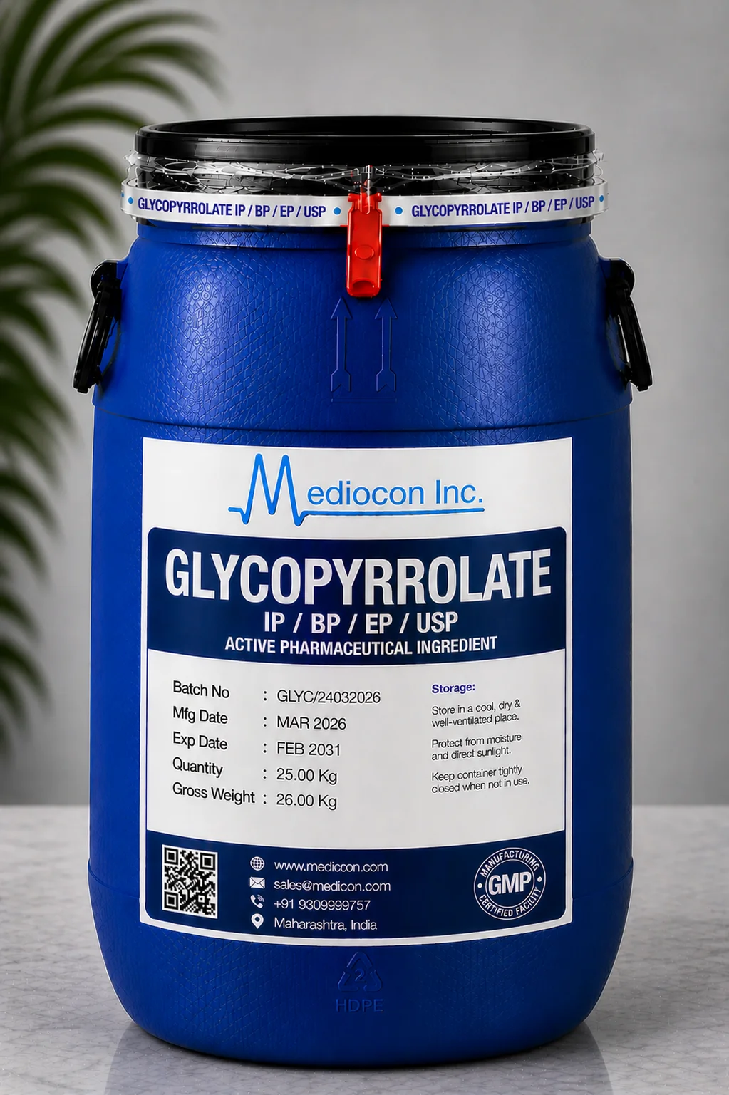 Glycopyrrolate API