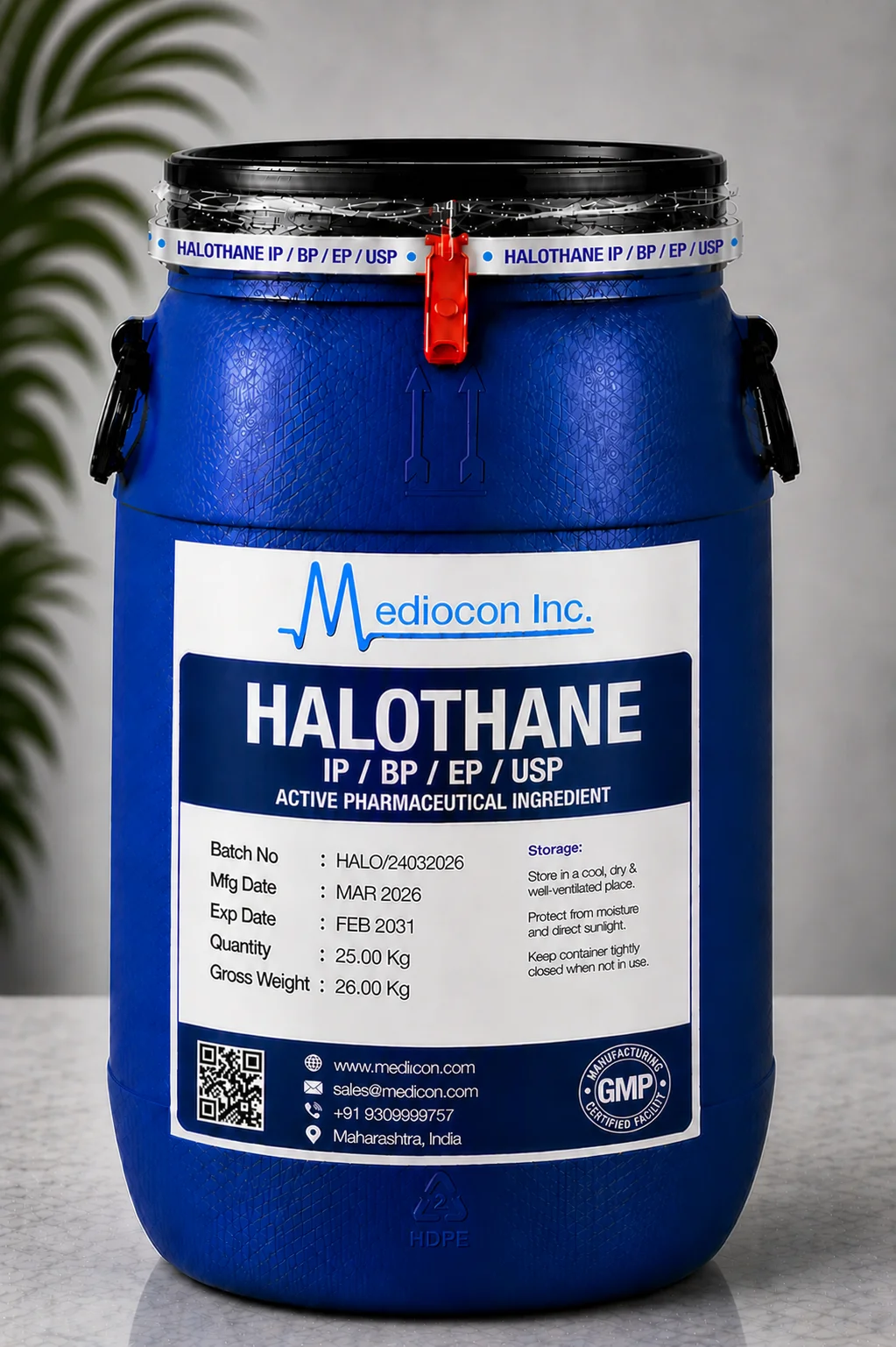 Halothane API