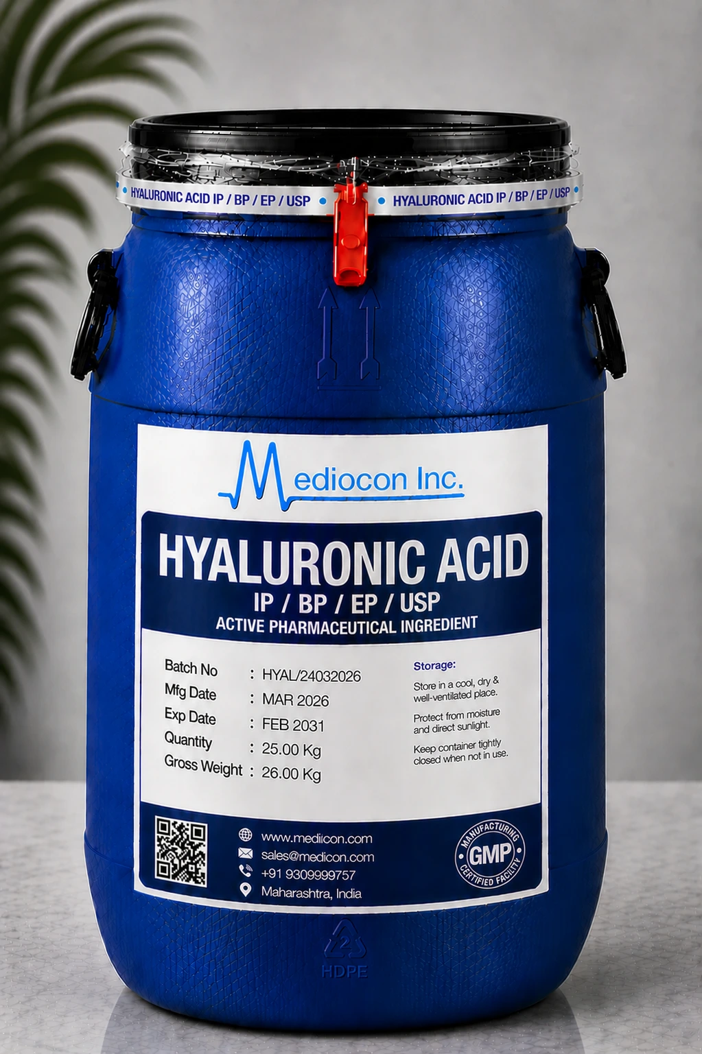 Hyaluronic Acid API
