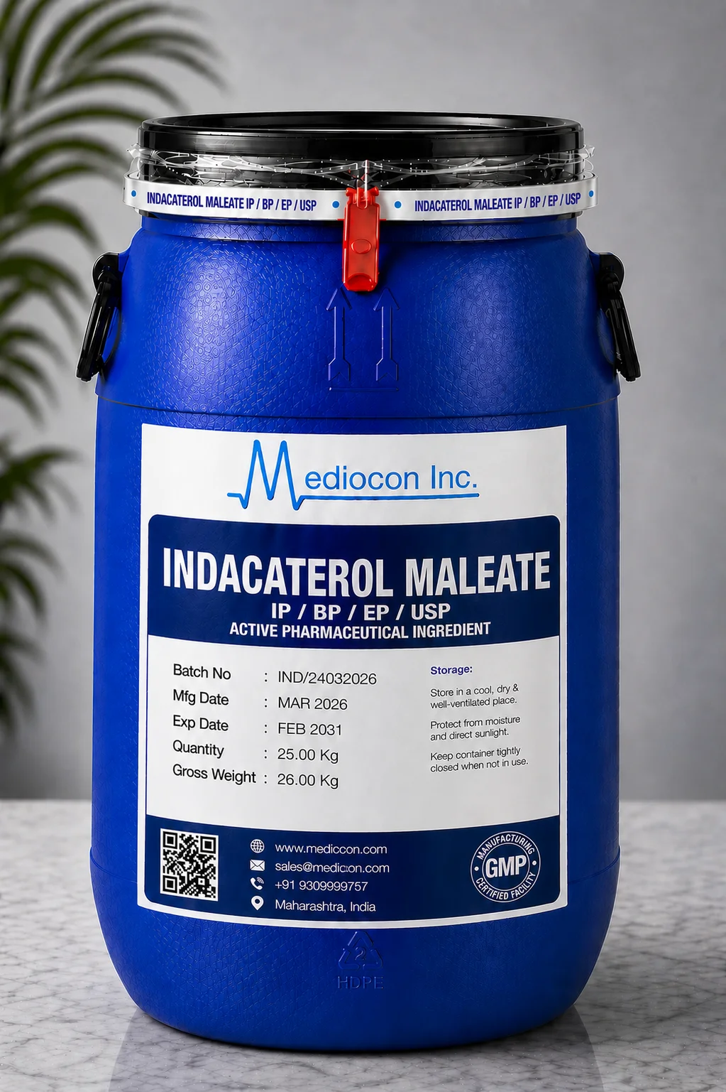 Indacaterol Maleate API