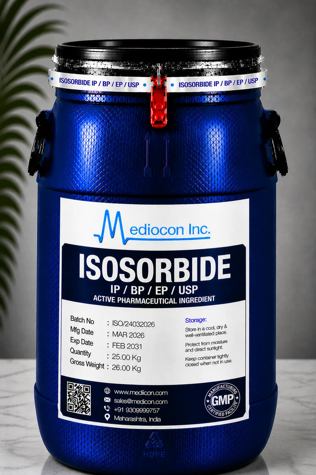 Isosorbide API