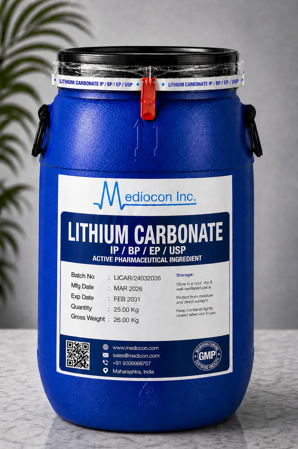 Lithium Carbonate API