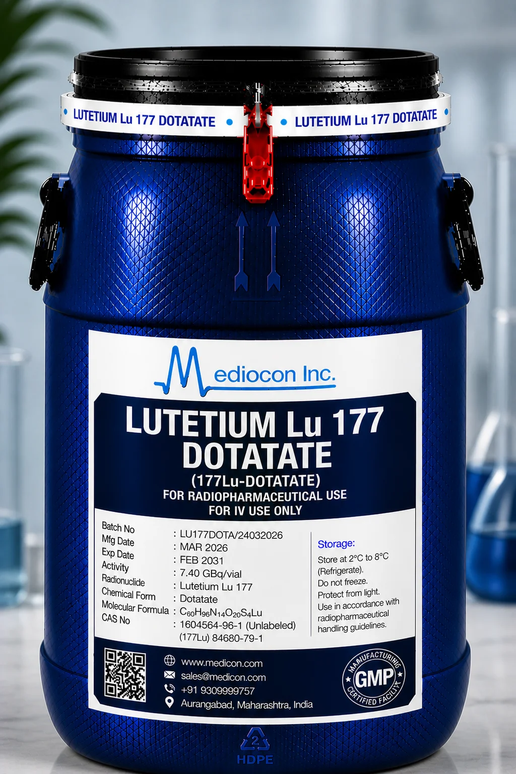 Lutetium Lu 177 Dotatate API