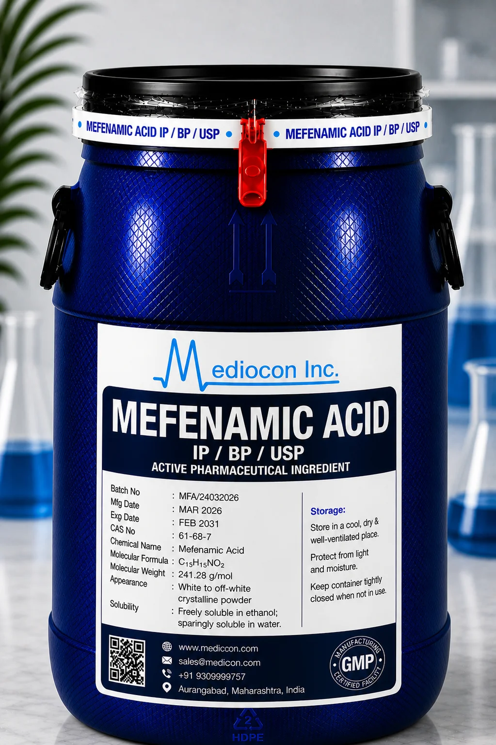 Mefenamic Acid API