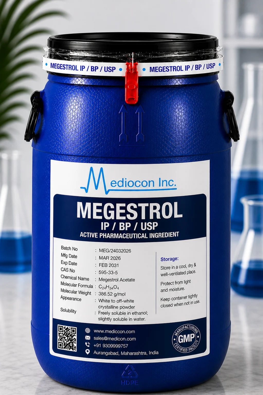 Megestrol Acetate API