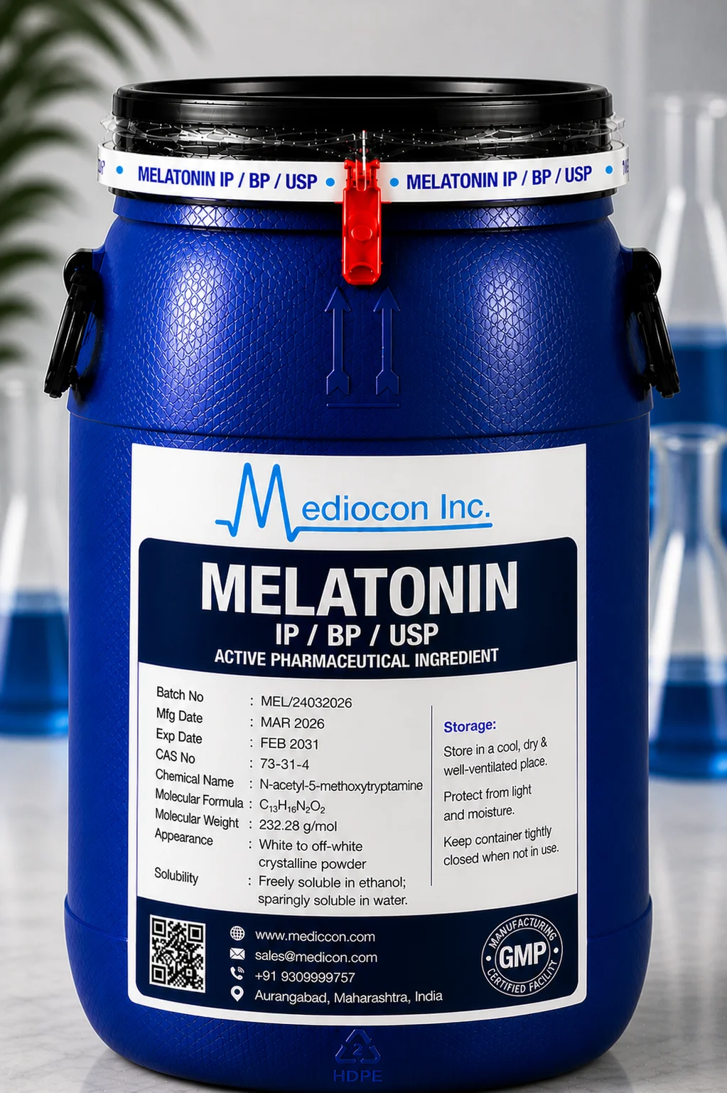 Melatonin API