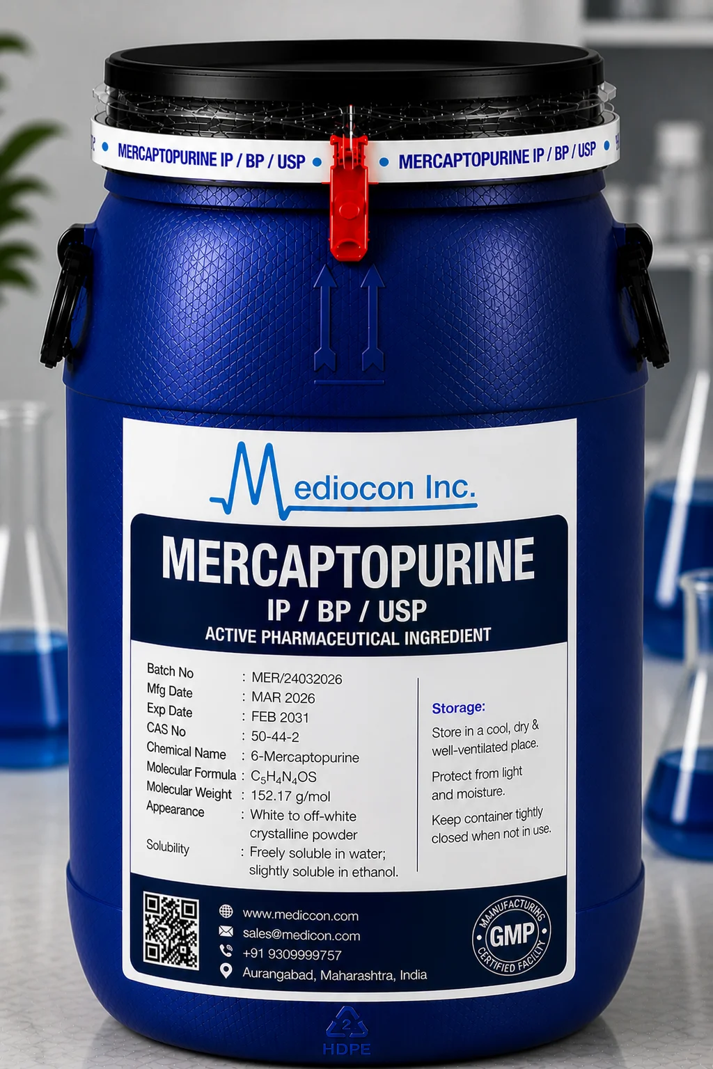 Mercaptopurine API