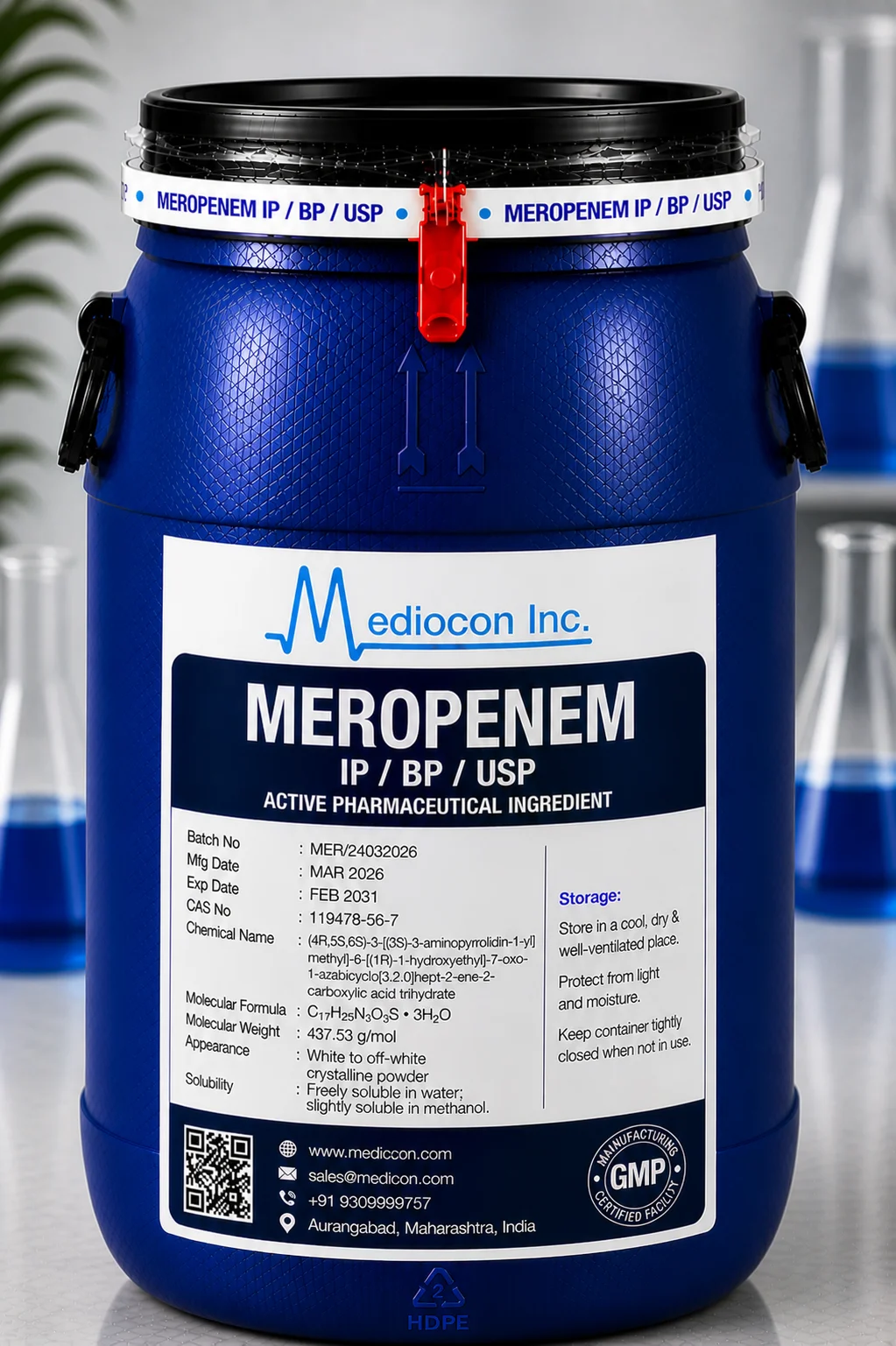 Meropenem API