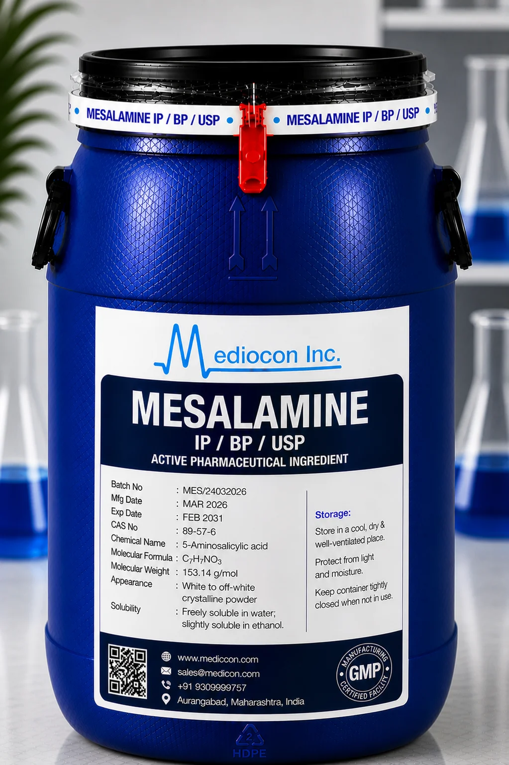 Mesalamine API