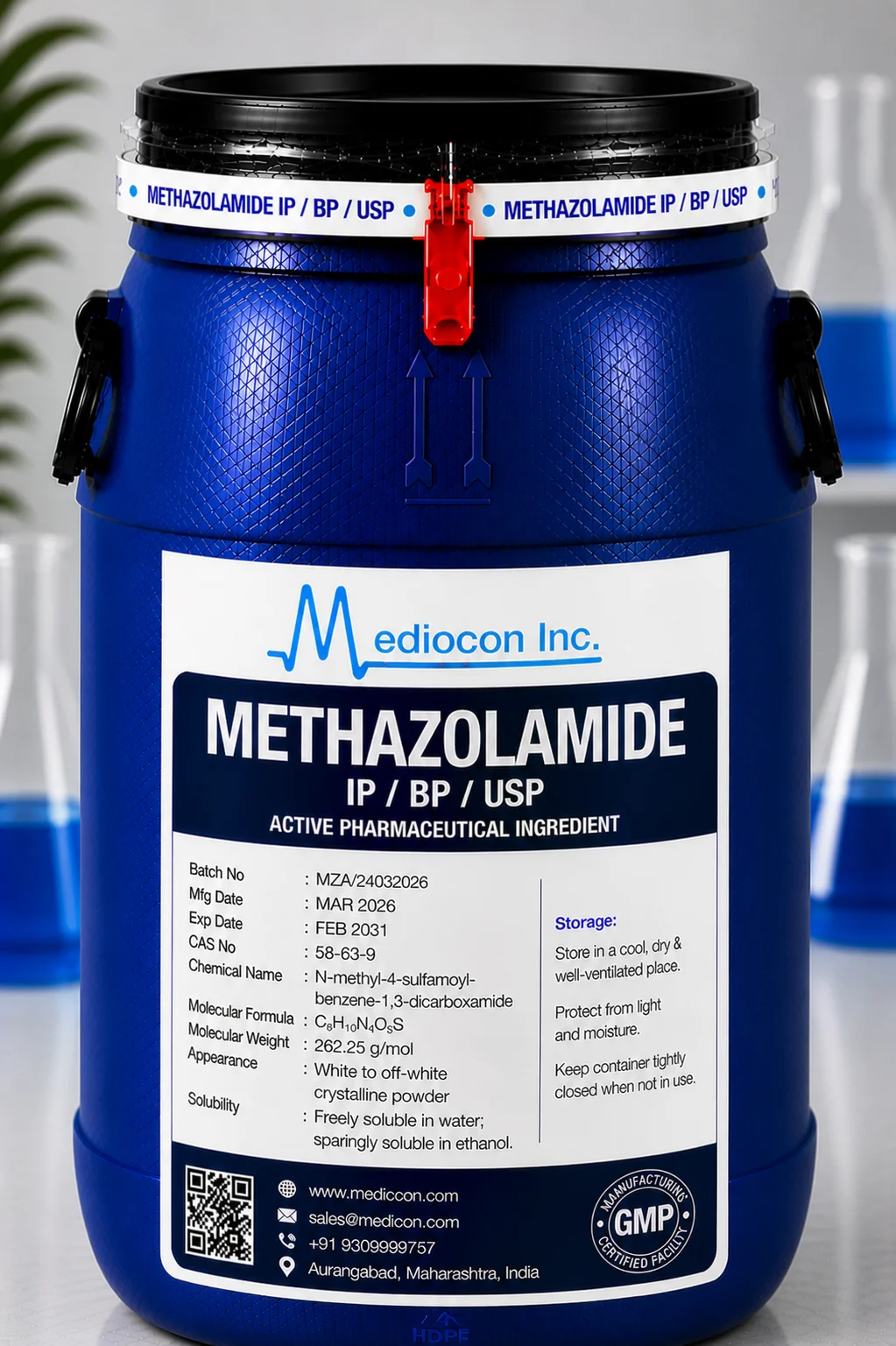 Methazolamide API