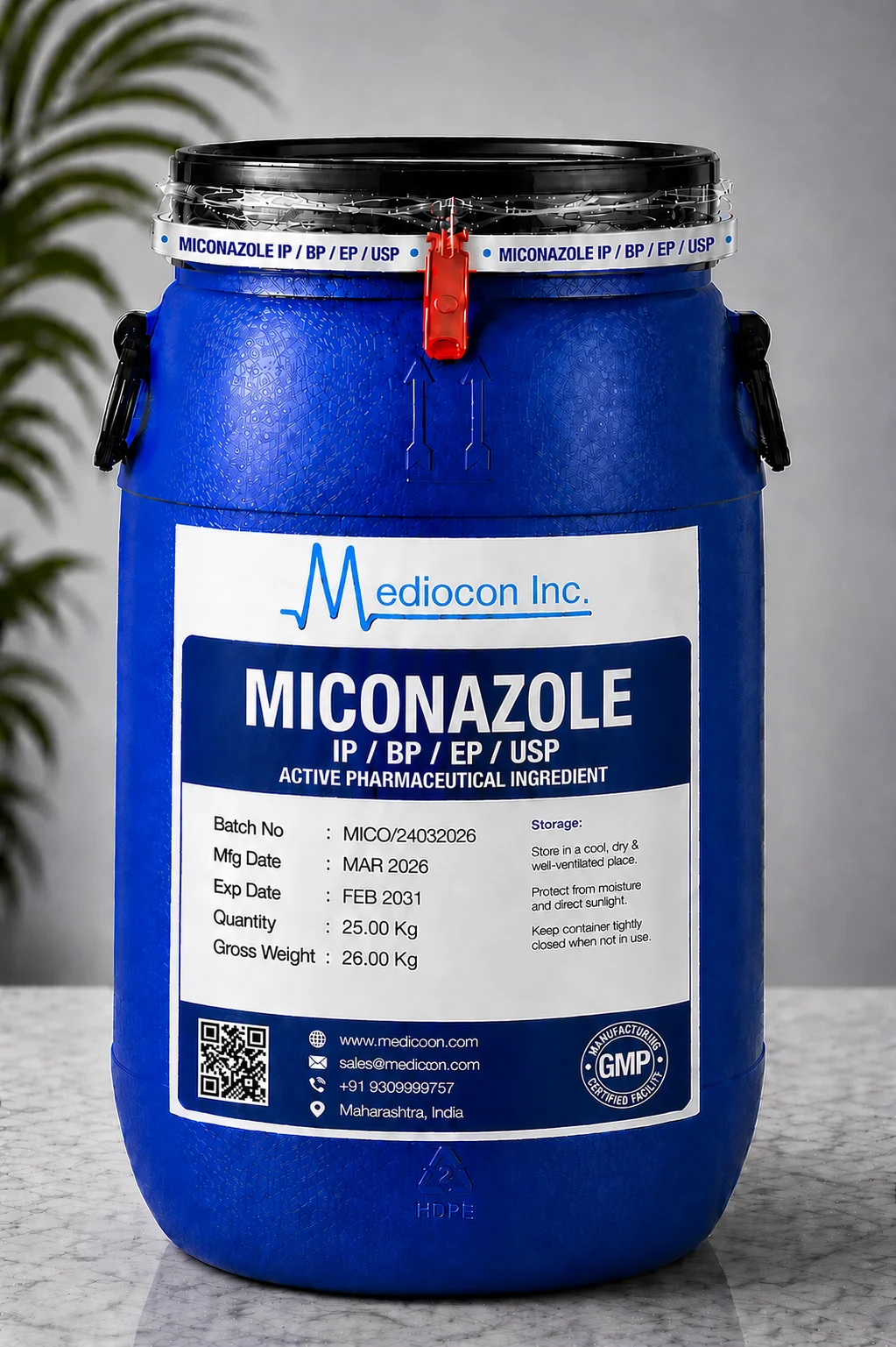 Miconazole API — Mediocon Inc