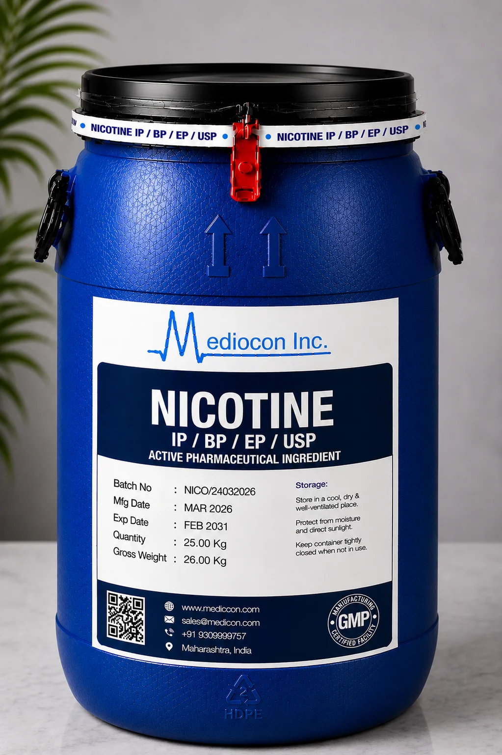 Nicotine API