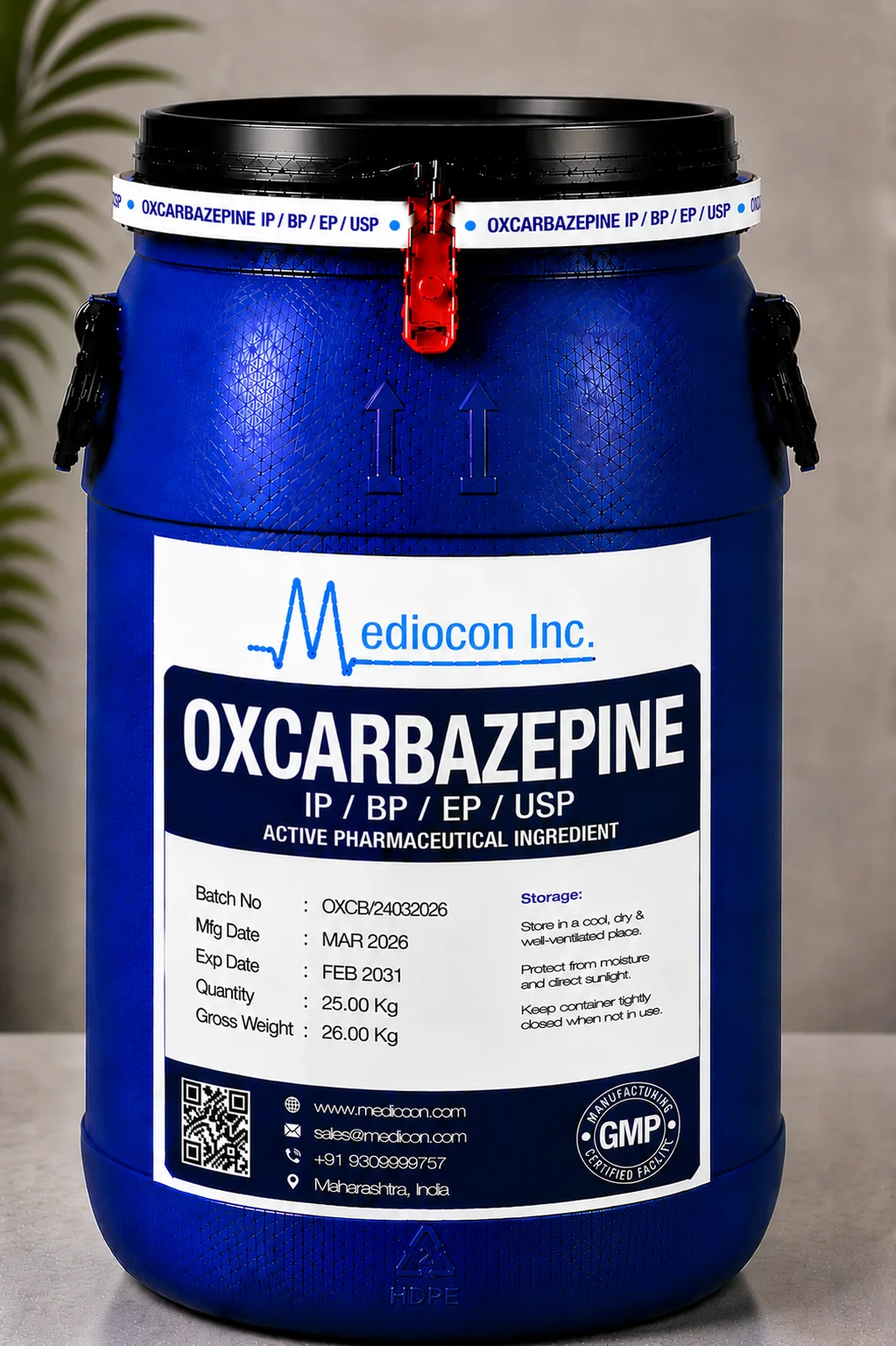Oxcarbazepine API