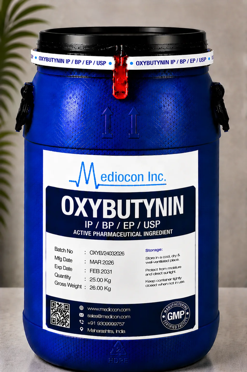 Oxybutynin API