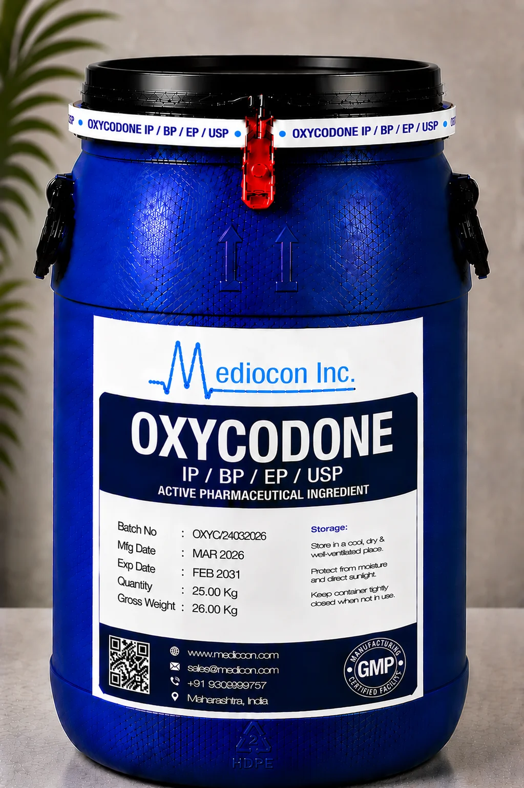 Oxycodone API