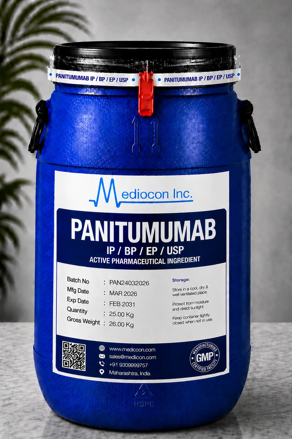 Panitumumab API — Mediocon Inc