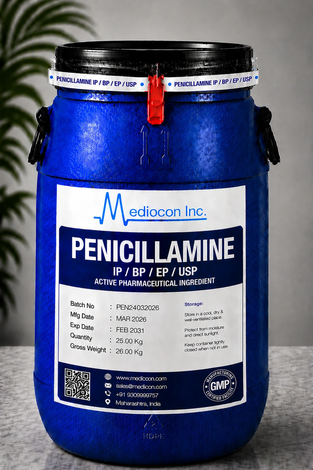 Penicillamine API