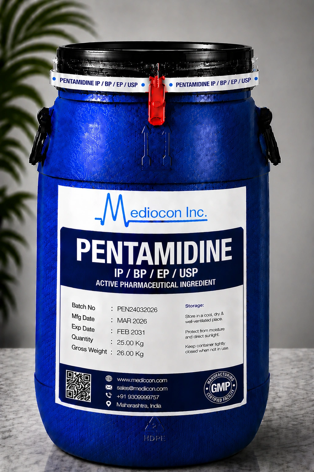 Pentamidine API