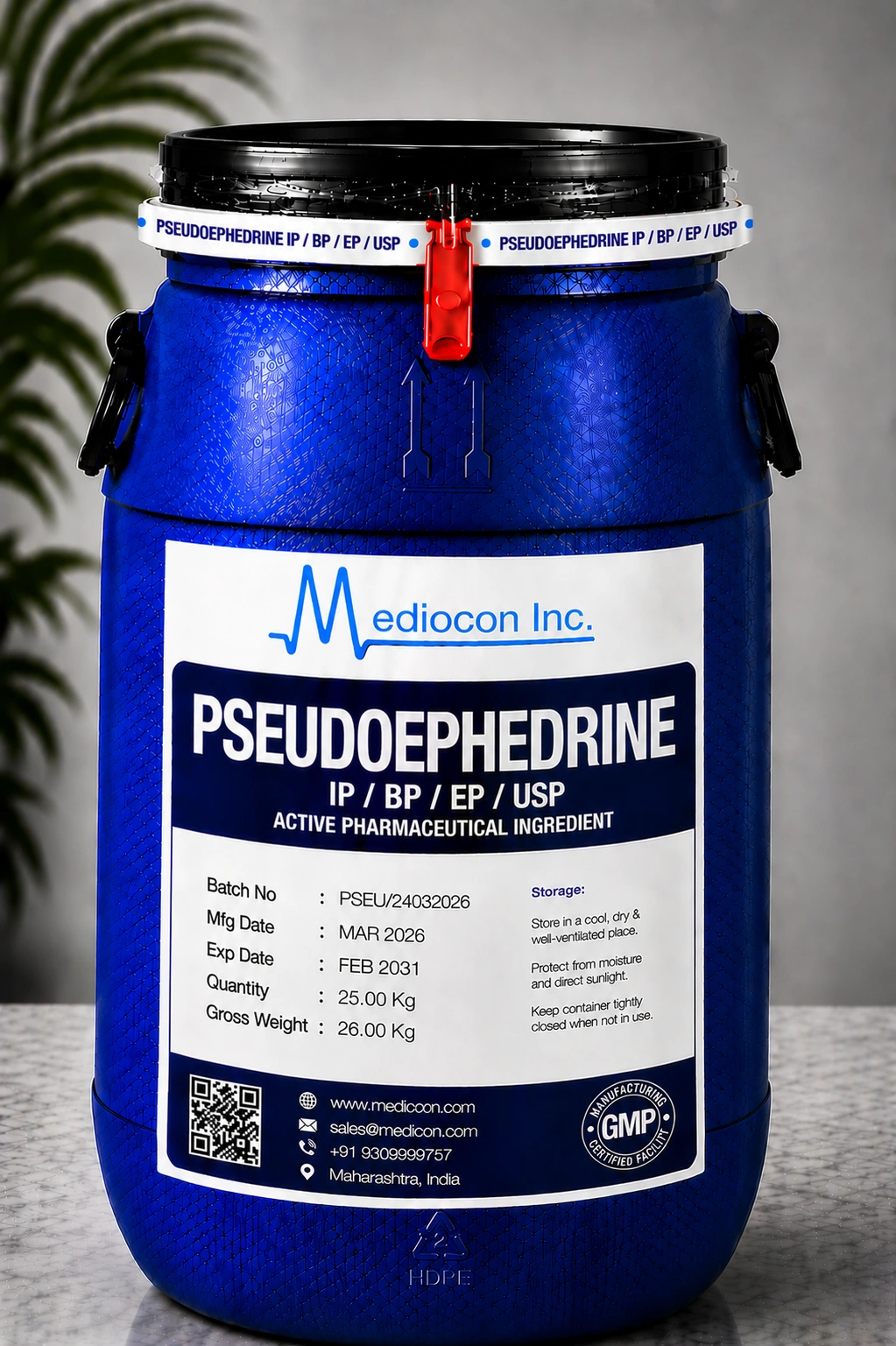 Pseudoephedrine API