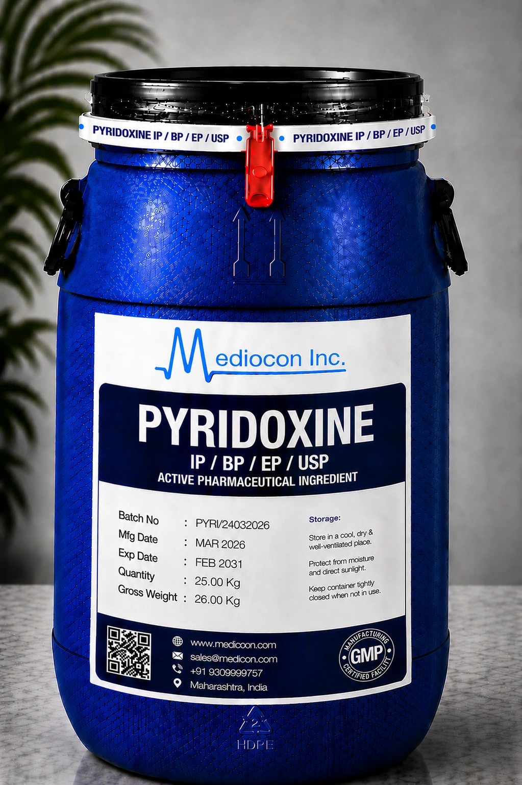 Pyridoxine API