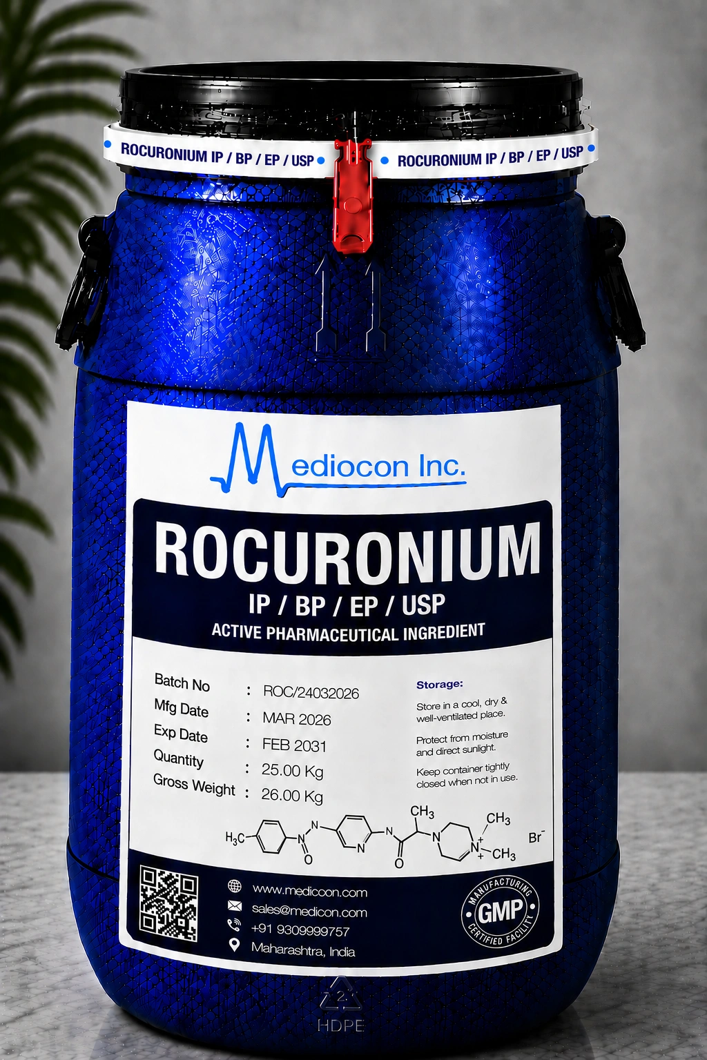 Rocuronium API — Mediocon Inc