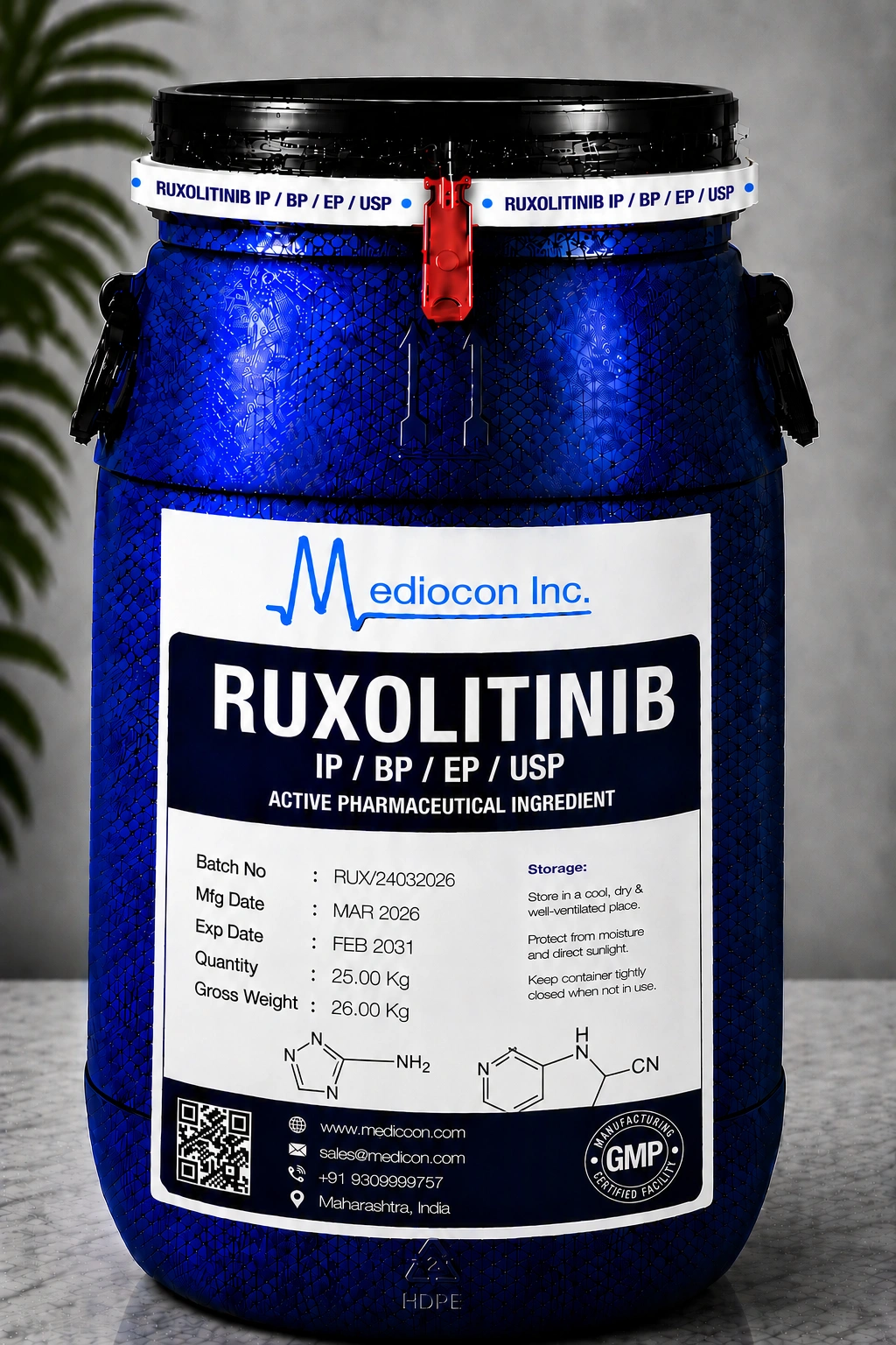 Ruxolitinib API — Mediocon Inc