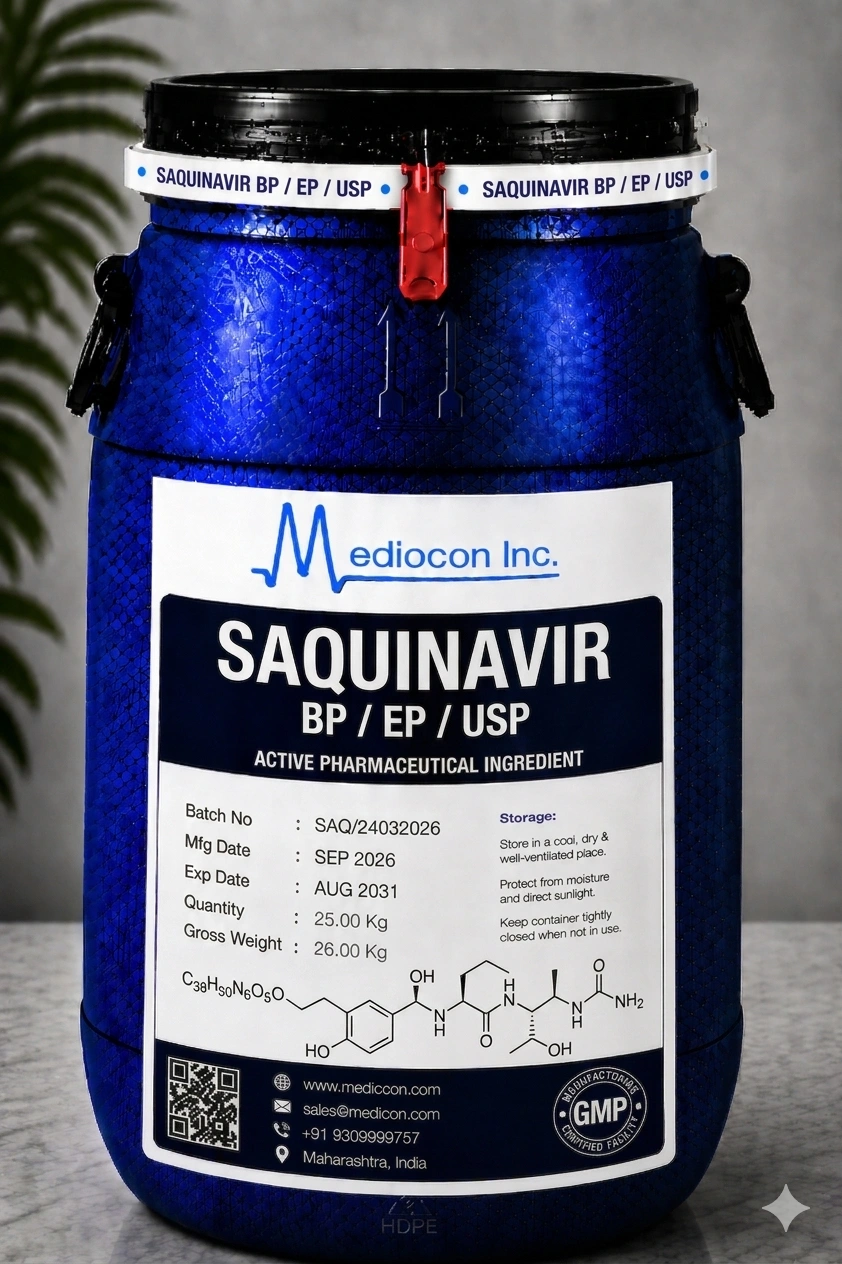 Saquinavir API