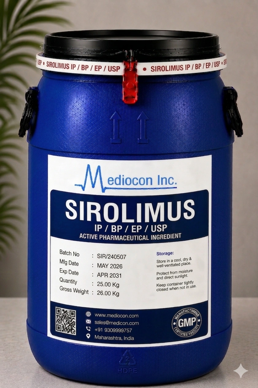 Sirolimus API — Mediocon Inc