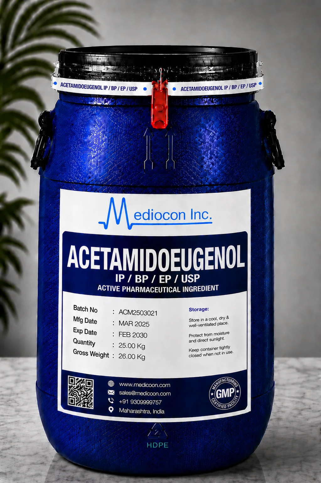Acetamidoeugenol API