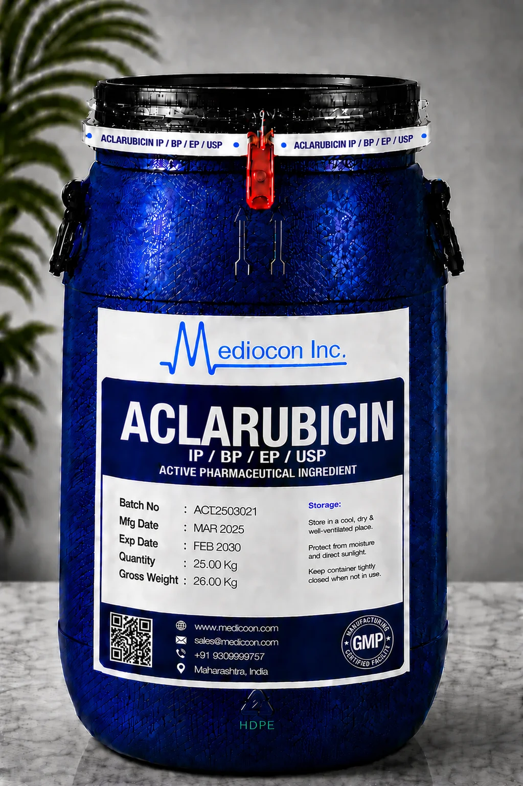 Aclarubicin API