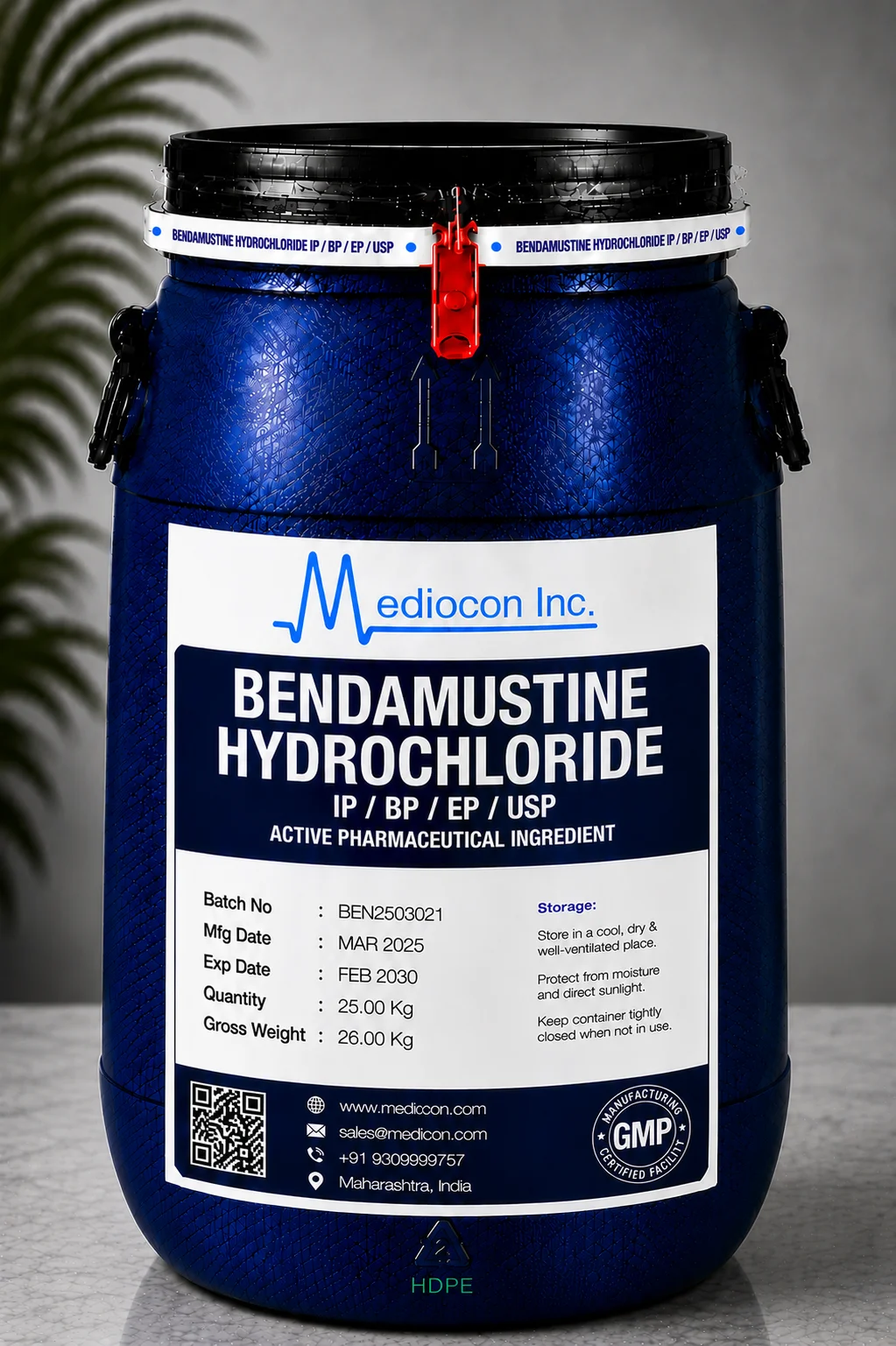 Bendamustine Hydrochloride API