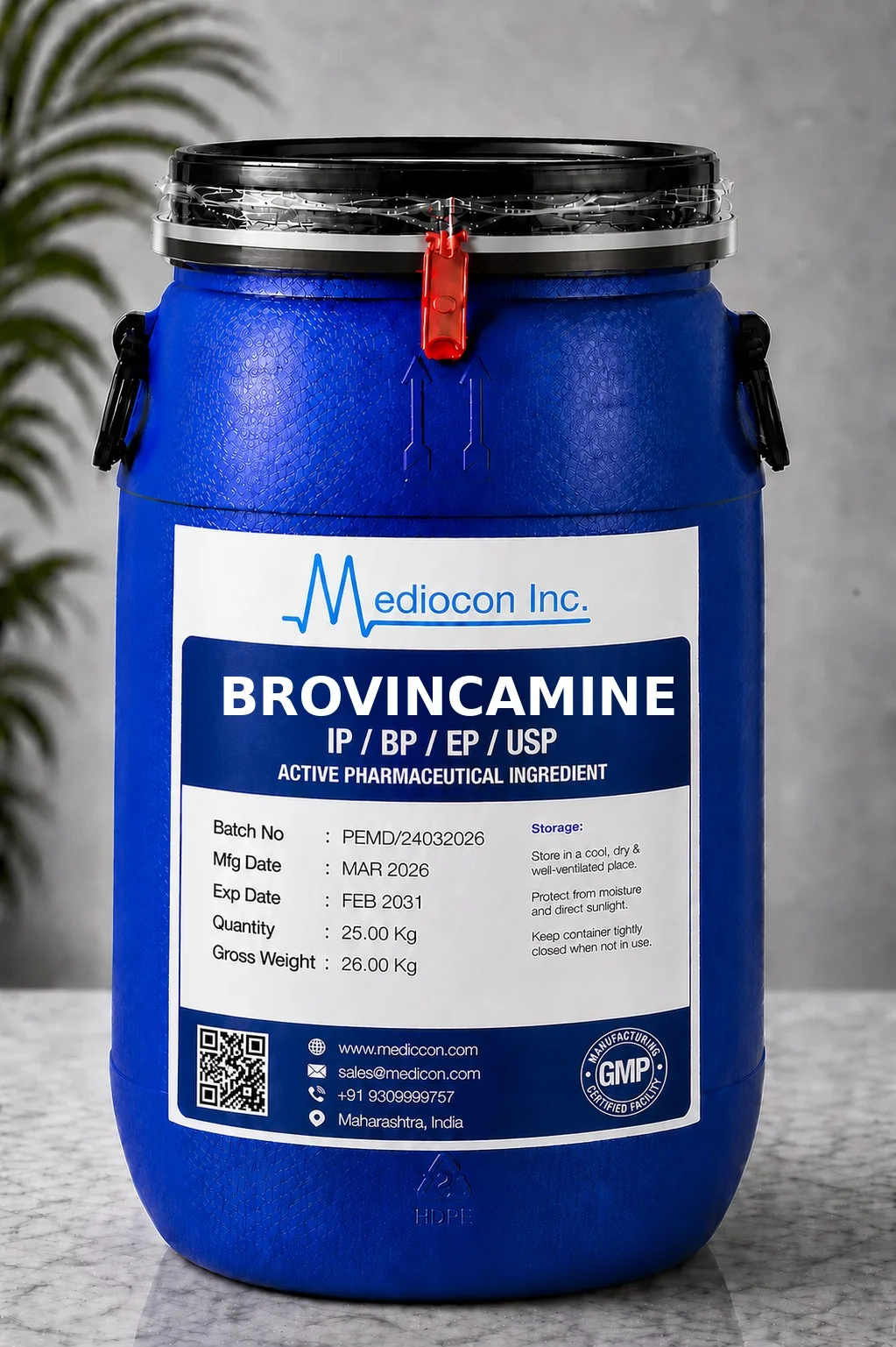 Brovincamine API