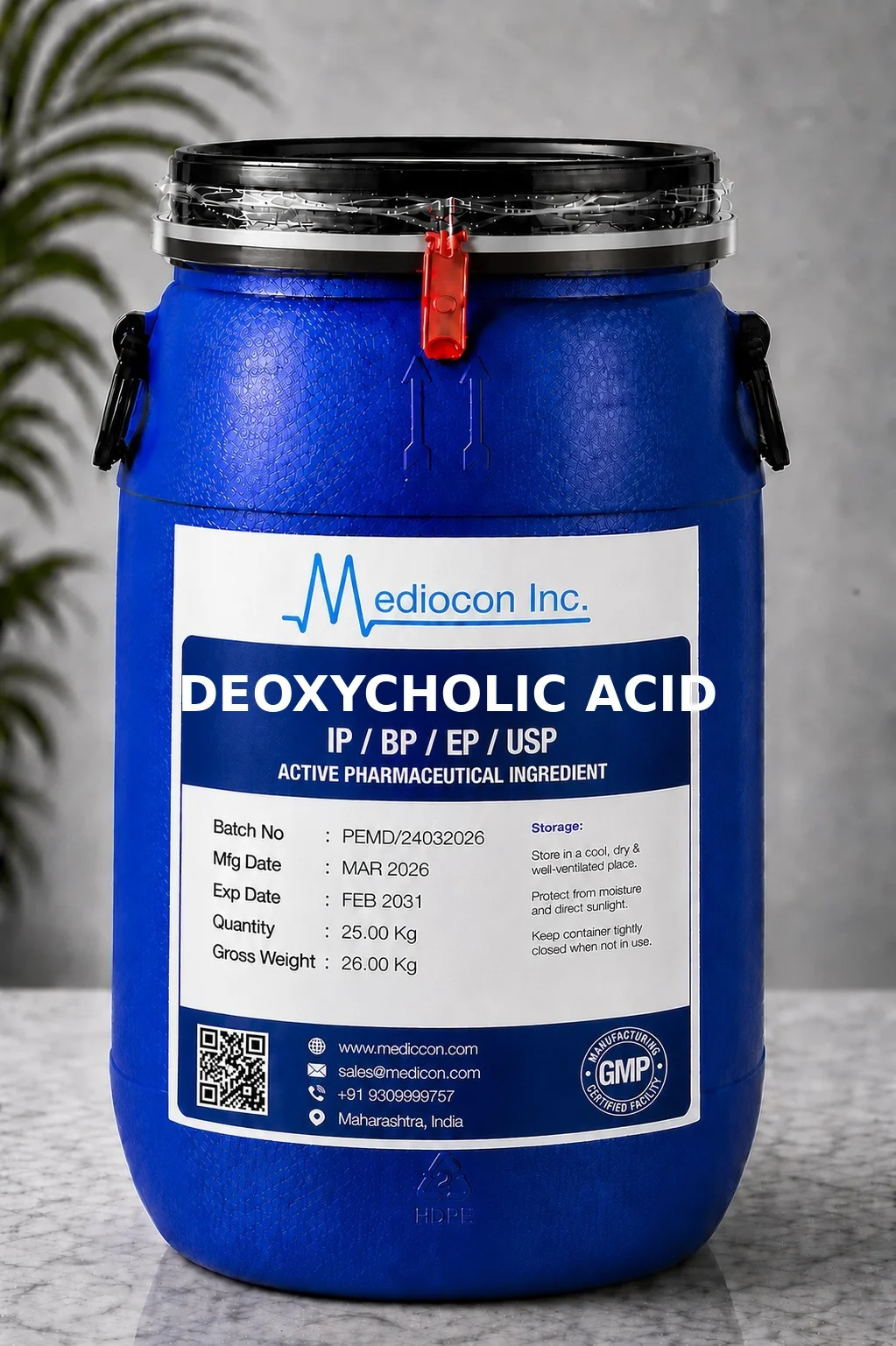 Deoxycholic Acid API