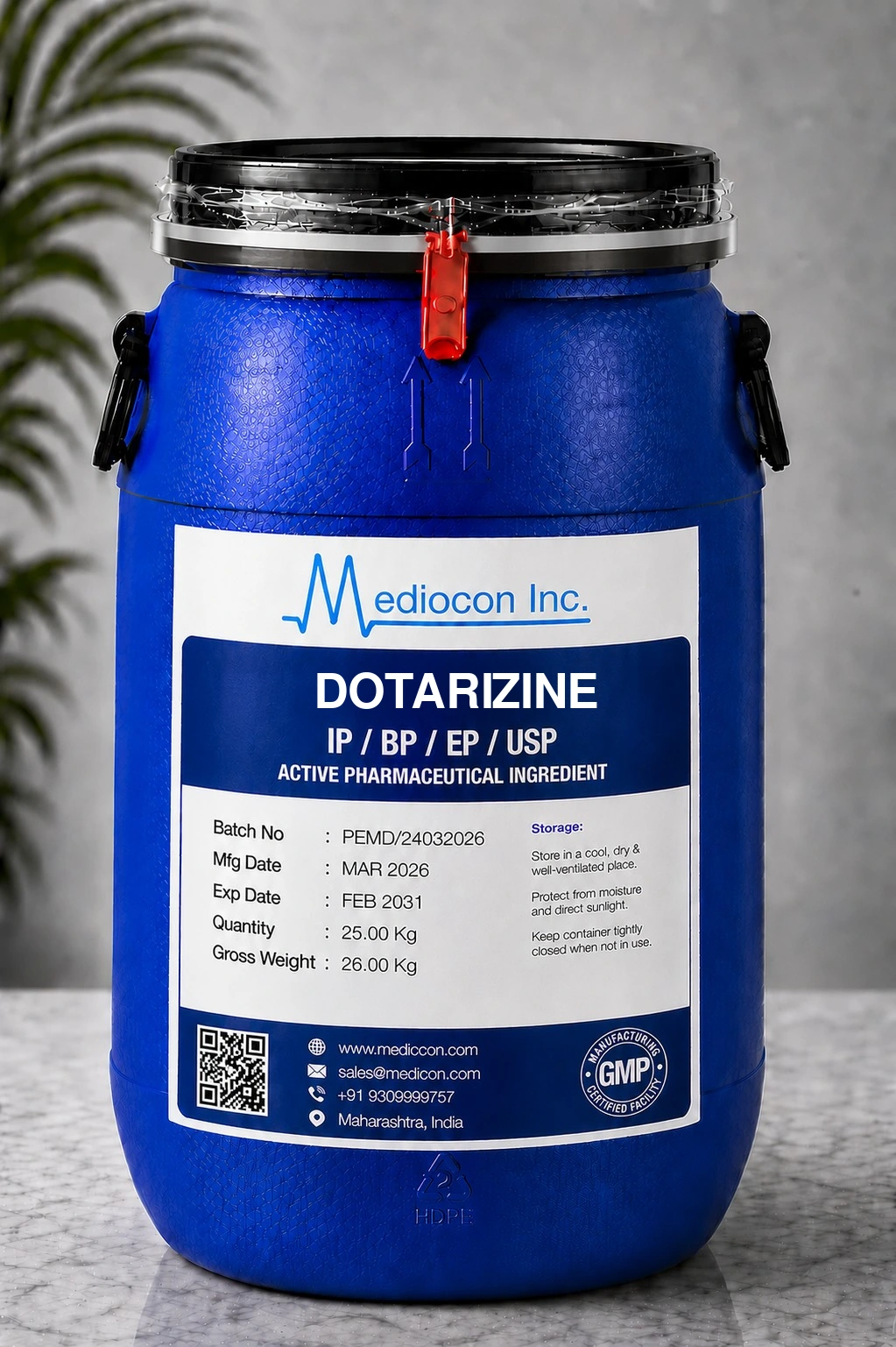 Dotarizine API