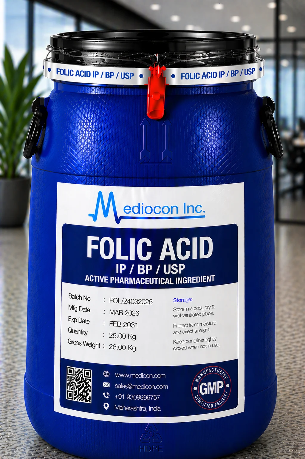 Folic Acid API