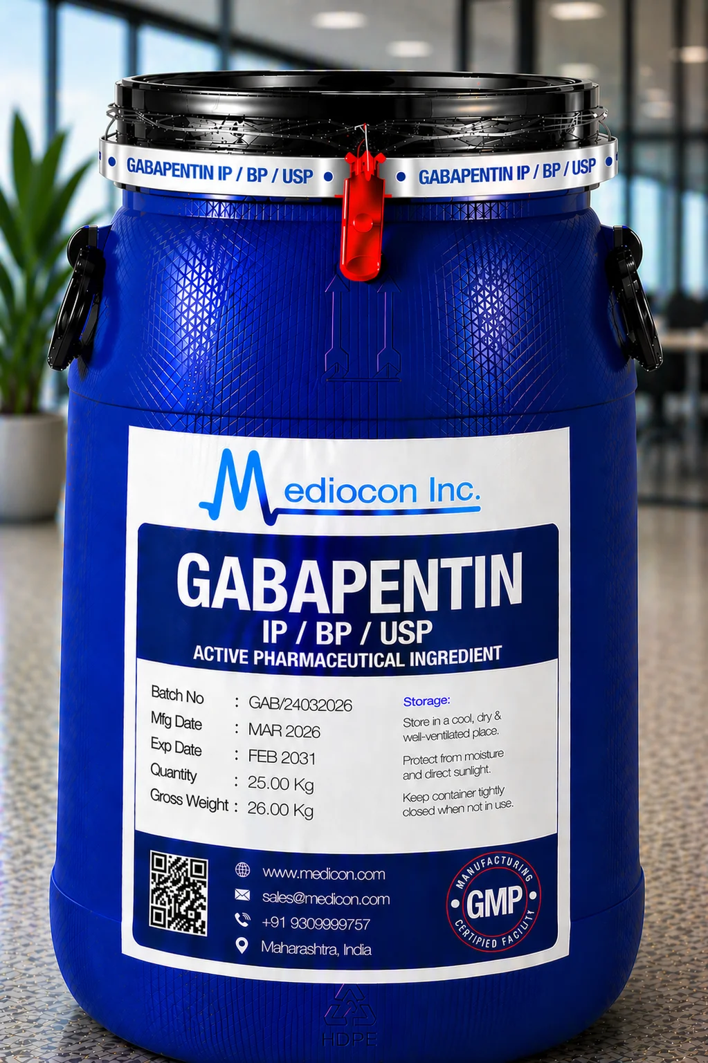 Gabapentin API