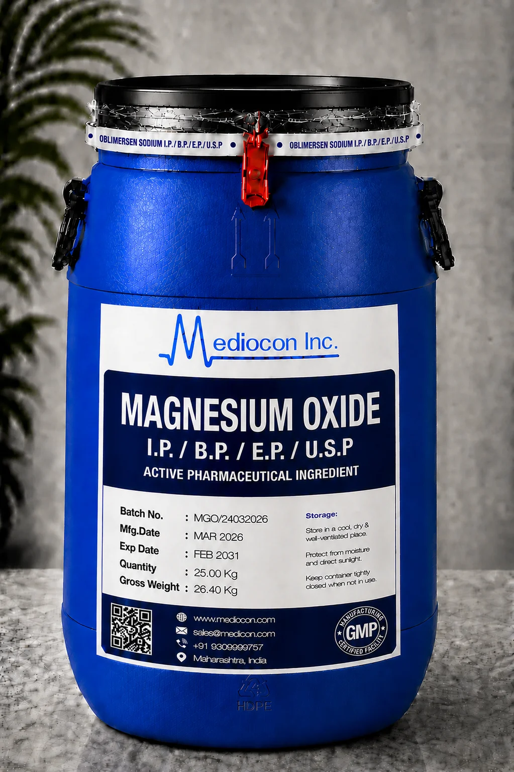 Magnesium Oxide API