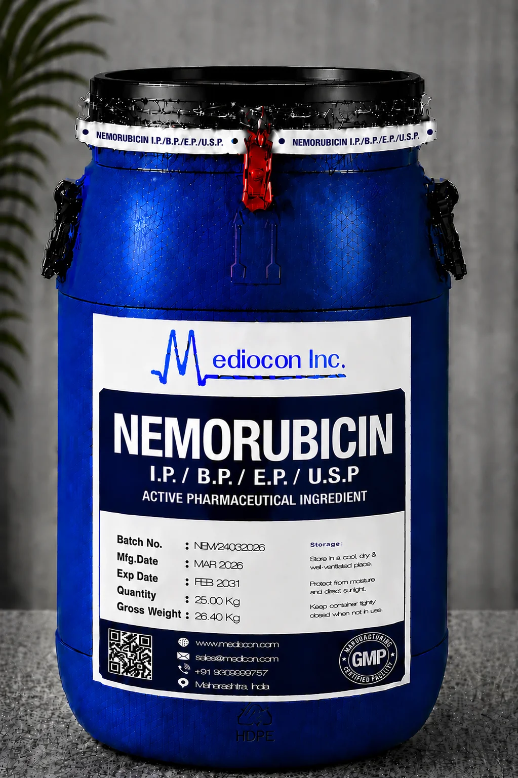Nemorubicin API