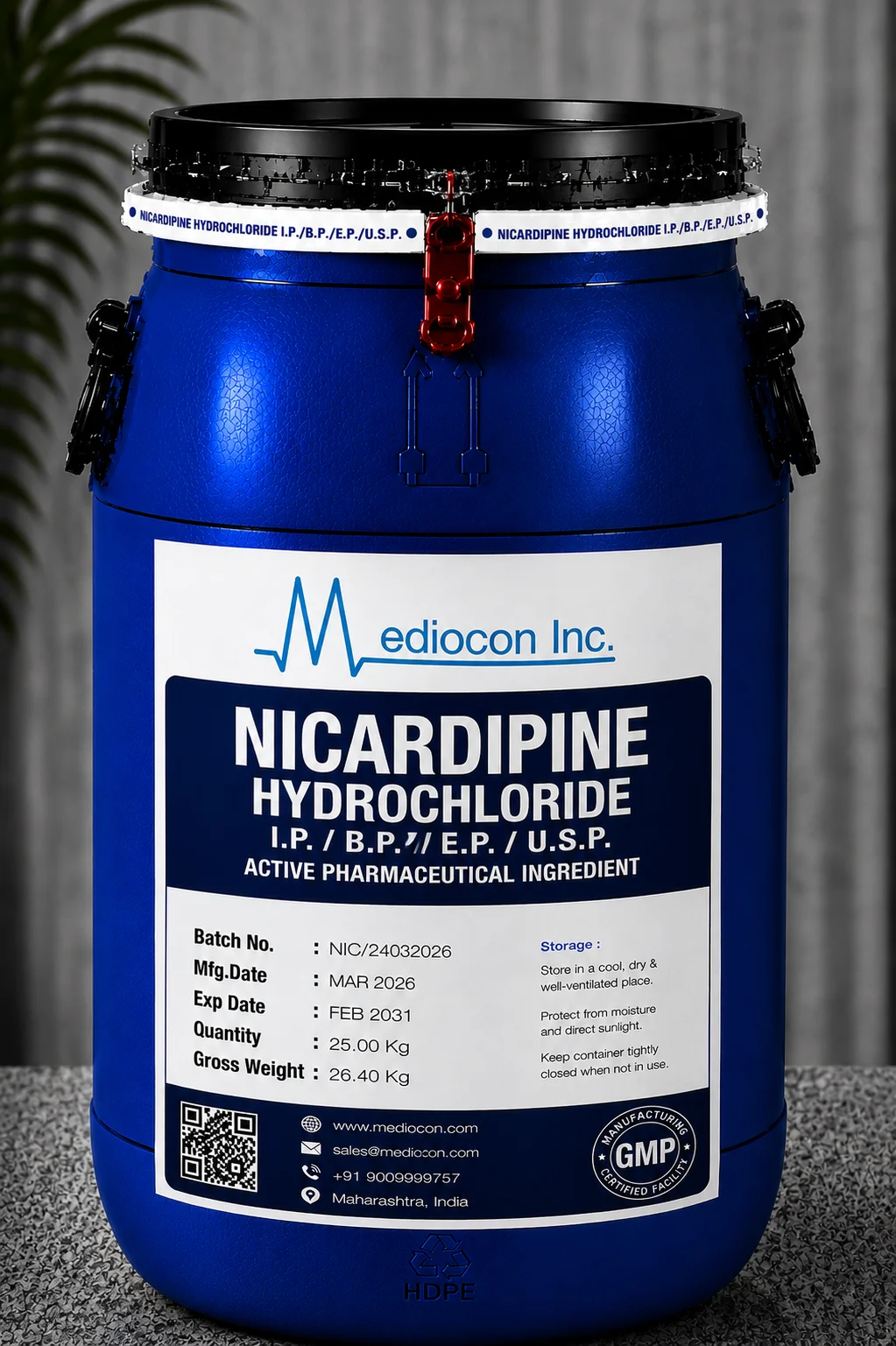 Nicardipine API