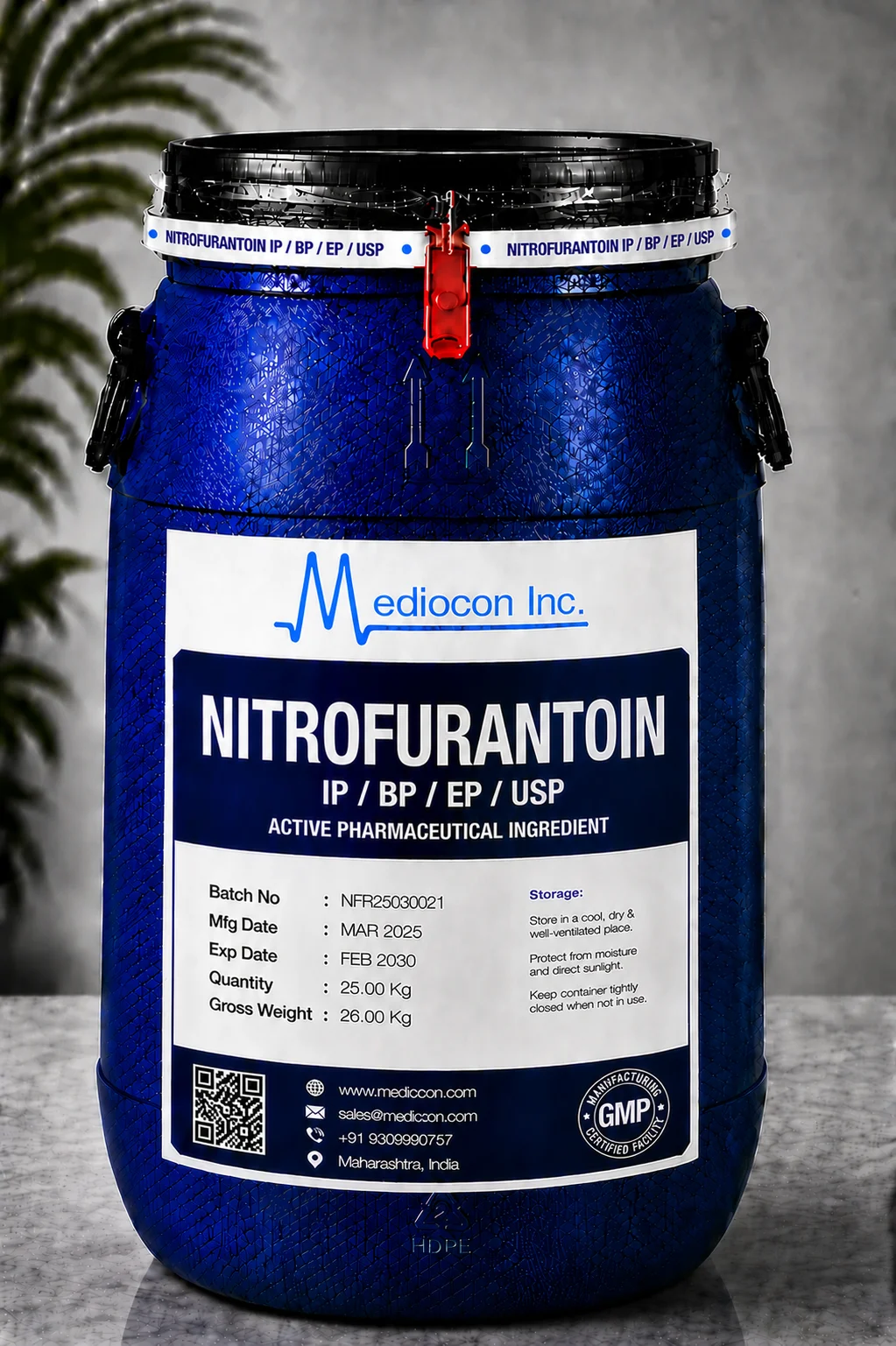 Nitrofurantoin API