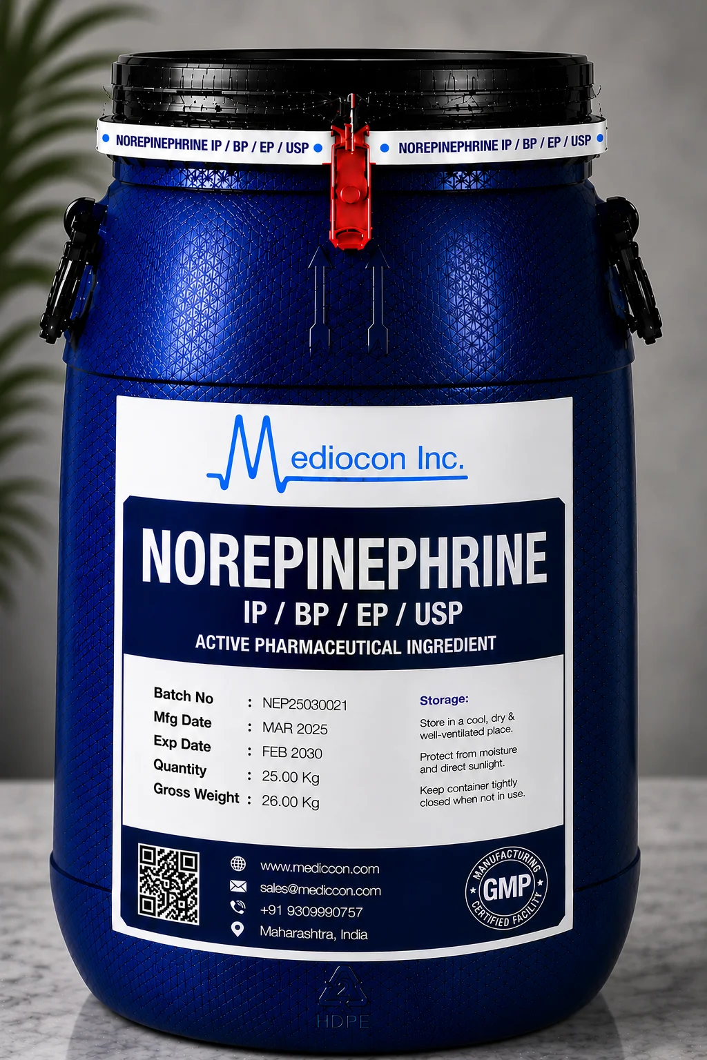 Norepinephrine API