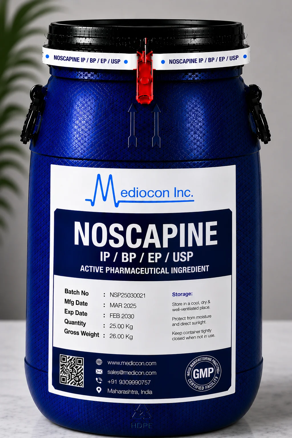 Noscapine API