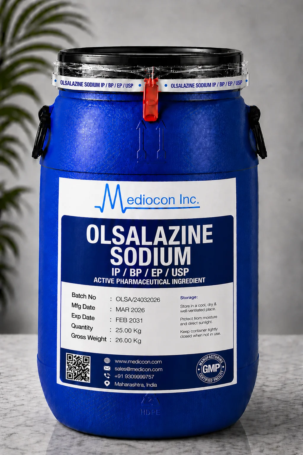 Olsalazine Sodium API