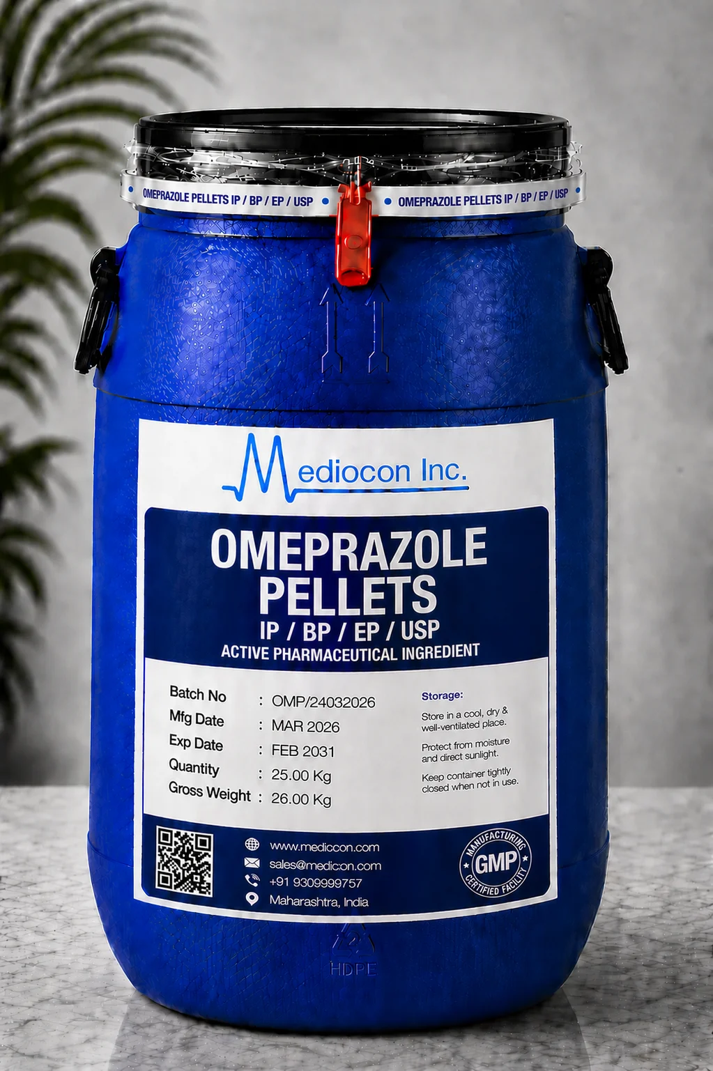 Omeprazole Pellets API