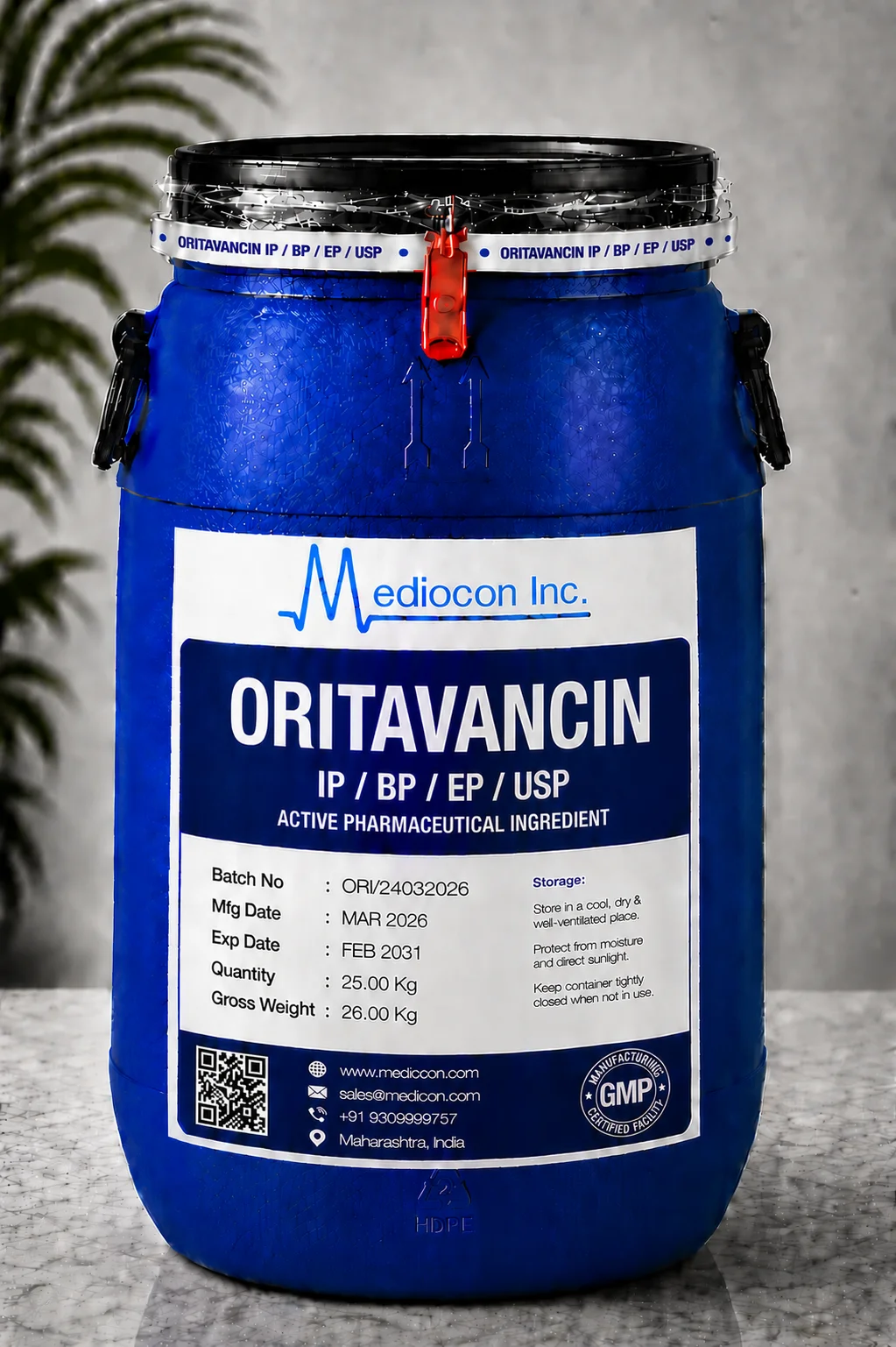 Oritavancin API